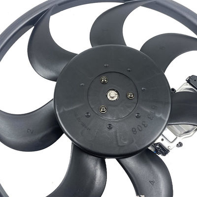 Audi Volkswagen Eski Touareg için sigorta ile 12V Radyatör Bahar Tipi Soğutma Ventilatörü