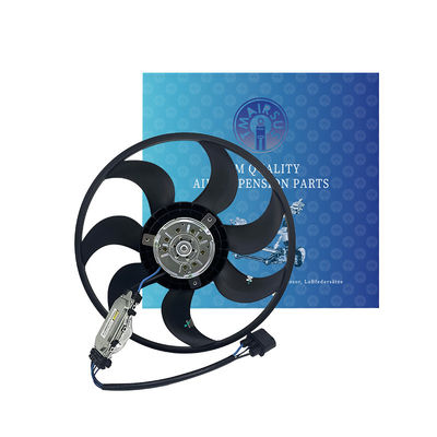 Audi Volkswagen Eski Touareg için sigorta ile 12V Radyatör Bahar Tipi Soğutma Ventilatörü