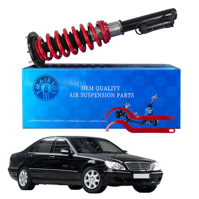 Mercedes W220 Air Spring To Coil Spring Coversion Kit Reklamlar ve Düzenlenebilir Koil Yay Şokları