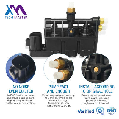 Range rover L320 ve Sport LR3 LR4 Valve Block RVH500050 için ön arka hava valf bloğu
RVH500060