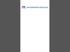 BENZ W166 1663201313 için ön hava süspansiyonu amortisörünün bölüm görünümü